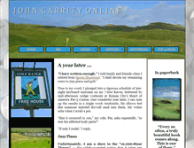 Tablet Screenshot of johngarrityonline.com